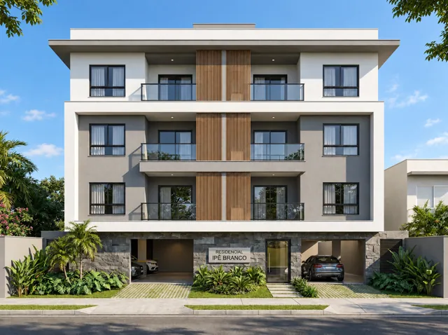 Residencial Ipê Branco, visualização arquitetônica